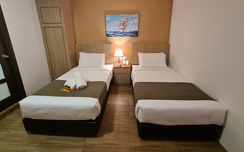 deluxe twin room